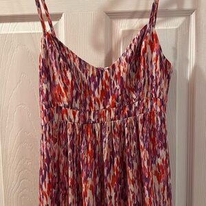 Felicity and Coco size L pink, orange and purple long maxi dress